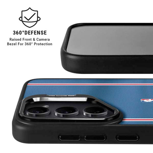 NBA Philadelphia 76ers Jersey Galaxy S25 Ultra Kickstand Case